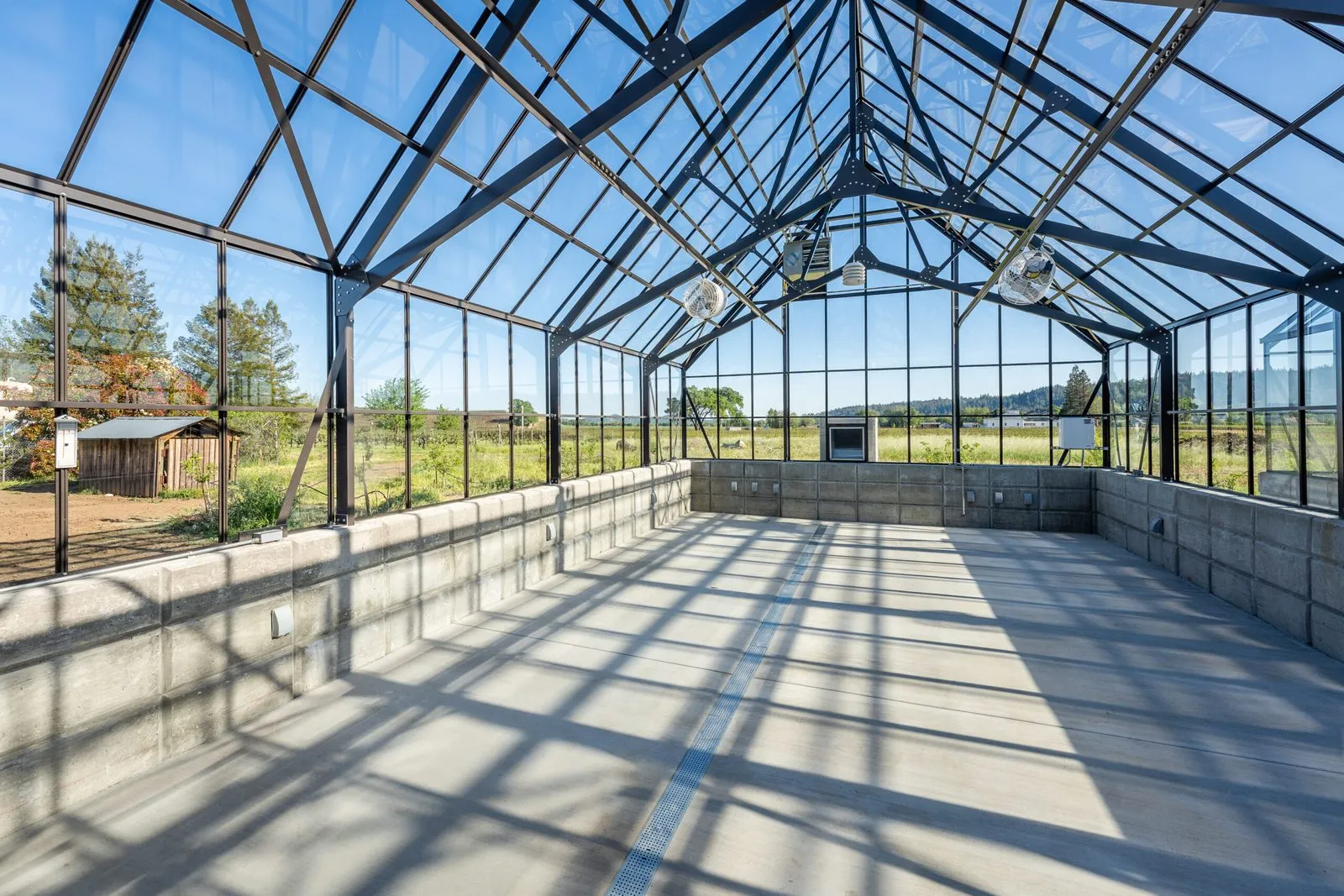 Greenhouse interior